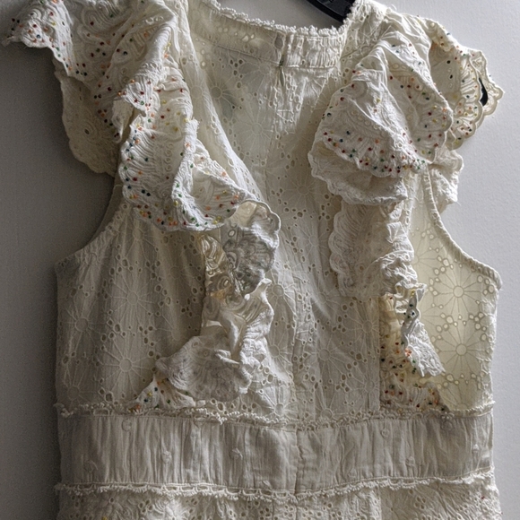 FARM Rio Beaded Eyelet Mini Dress - Picture 12 of 12